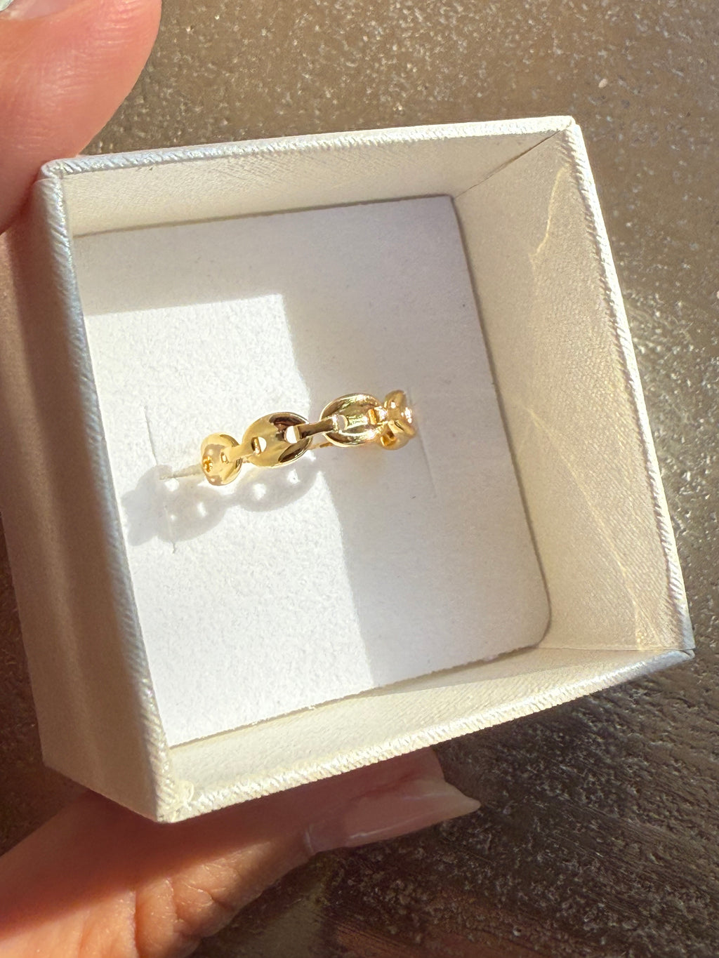 Anillo media cadena