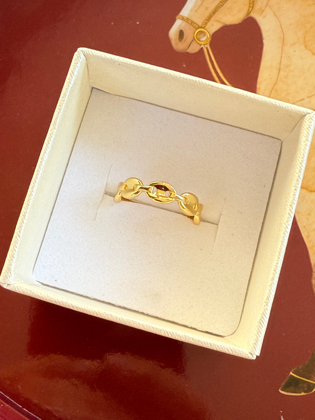 Anillo media cadena
